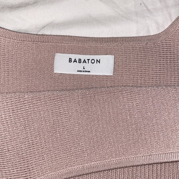 Aritzia Babaton Sculpt Knit Crop - Picture 3 of 3
